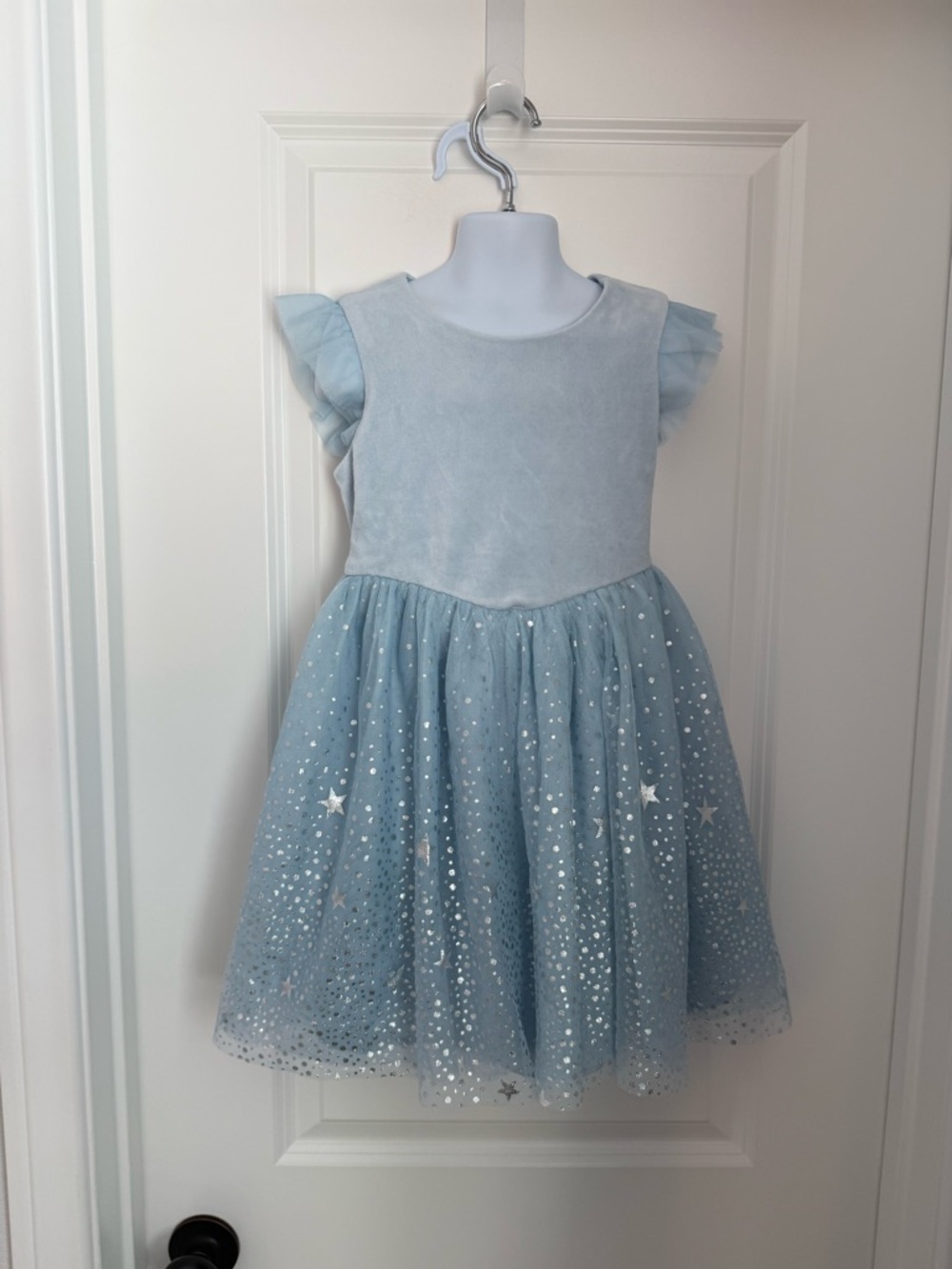 Gymboree Light Blue Sparkle Tulle Dress